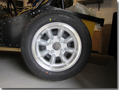 Wheels and tyres fitted - Click for larger image