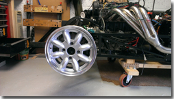 Front Minilite wheel - Click for larger image