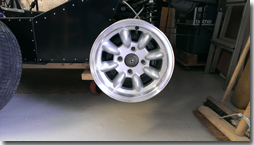 Rear Minilite wheel - Click for larger image