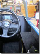 Carpet fitted and side panel on drivers side - Click for larger image