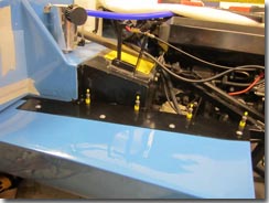 Offside sidepod fitting - Click for larger image