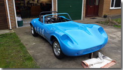 Main body tub, side pods and bonnet trial fit - Click for larger image