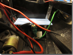 Battery mounting panel - Click for larger image