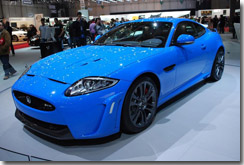 Jaguar XF in French Racing Blue - Click for larger image
