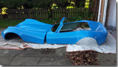 Spyder Bodywork and Le Mans Bonnet - Click for larger image