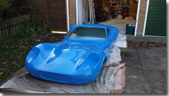 Spyder Bodywork and Le Mans Bonnet - Click for larger image