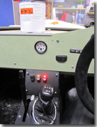 Finalising the dashboard fitting - Oil pressure gauge, digidash selector switch and switch panel - Click for larger image