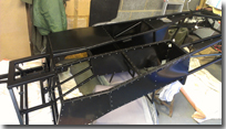 Fitting the powdercoated panels - Click for larger image
