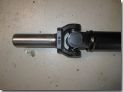 Fabricated Propshaft - Click for larger image