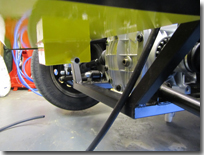 Powdercoated fuel tank - Click for larger image