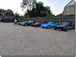 Collection of Kitcars at the EATOC meeting including my Fury and the Exoskelatal MEV Exocet to the left - Click for larger image